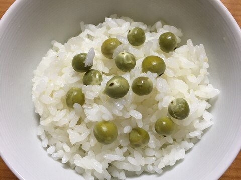 春の定番⭐簡単豆ご飯